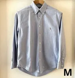 Ralph Lauren オックスフォード 長袖Mボタンダウンシャツ 15-32