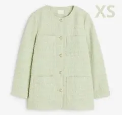 H&M ツイードブークレジャケット