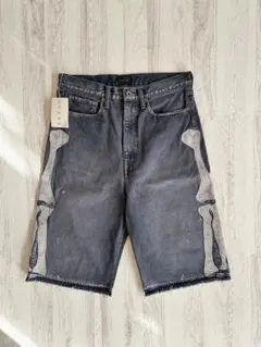 ⭐️美品　激レア⭐️KAPITAL キャピタル デニム　サロペット ショートパンツ 000000004074_ugAEsMV.jpg