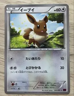 ポケモン［希少 レア イーブイ C XY7 バンデットリング 063/081