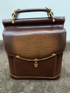 ALFREDO BERETTA/アルフレッドベレッタ/トートバッグ/ブラウン Amazon.co.jp: [アルフレッド ベレッタ] レディース シボ革