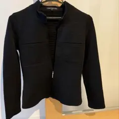 FOXEY NEW YORK ジップブルゾン 40 ブラック ライダース - メルカリ