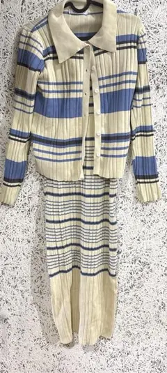 セットアップ　ワンピース　キャミソール　春　美品
