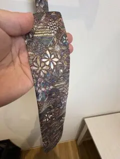美品　italform 花柄ネクタイ