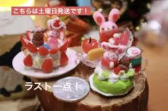 ミニチュアフードうさぎさんのぴょんぴょんクリスマス会