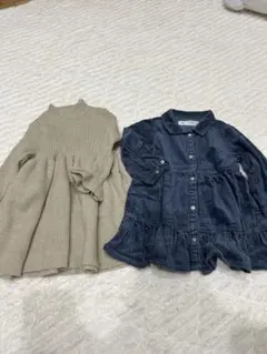 ZARA ベビー ワンピース 2点セット