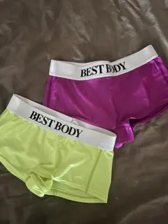 BEST BODY ショートパンツ イエローS 着画アリ