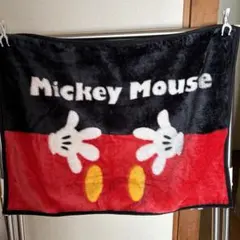 ミッキーマウス　ひざかけ　ブランケット　子供用　ペット用
