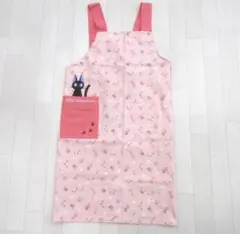 【新品】魔女の宅急便 花々とジジ エプロンのサムネイル