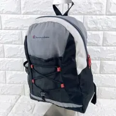 美品✨チャンピオン Champion リュック バックパック グレー 黒 キッズ