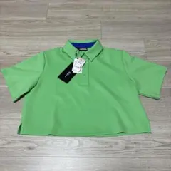 未使用 J.LINDEBERG iris cropped top ポロシャツ S