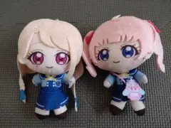 アイカツフレンズ Chibiぬいぐるみ 湊みお＆友希あいね」 - メルカリ