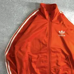 adidas 90sトラックジャケット ファイヤーバード オレンジ L