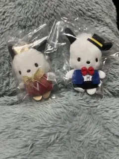 ポチャッコ マスコットブローチ2点セット