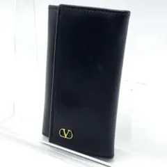 ヴァレンティノガラヴァーニ キーケース 6連 レザー ブラック Vロゴのサムネイル