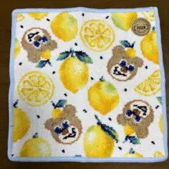 フェイラー タオルハンカチ　レモンドット フェイラー ハンカチ レモン ドット ペールブルー - メルカリ