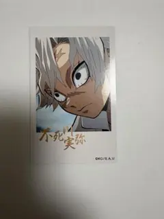 鬼滅の刃 刀鍛冶の里編 絵巻カフェ 不死川実弥 チェキ風ブロマイド