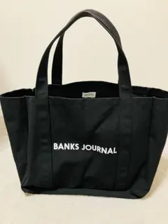 BANKS JOURNAL，トートバッグ，ブラック
