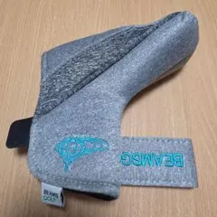 BEAMS GOLF パター用ヘッドカバー グレー