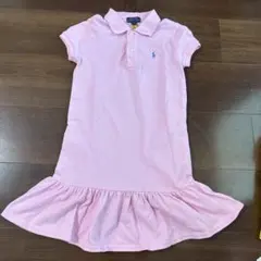 Polo Ralph Lauren 半袖ワンピース 120 ピンク