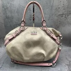 【美品】COACH ハンドバッグ 2wayシグネチャー 15935 2026年最新】コーチバッグ 15935の人気アイテム - メルカリ