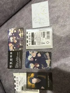 呪術廻戦展 懐玉・玉折 渋谷事変 入場特典 クリアカード　原画　フォト風
