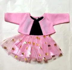 リボーンドール用アウトフィット　ピンク女の子ベビー用　４６cm