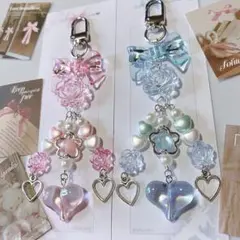 ビーズキーホルダー チャーム