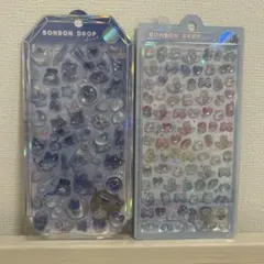 【正規品】ボンボンドロップシール シャーベットよるねこ ミニなないろ