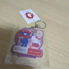 【限定販売】EXPO2025 ミャクミャク キティ アクリルキーホルダー 万博