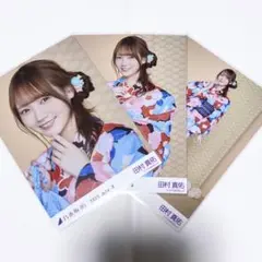 田村真佑 浴衣 2025 3種コンプ