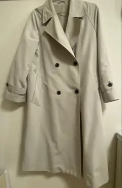 GU オーバーサイズトレンチコート(サイズS)紐・予備ボタン付き