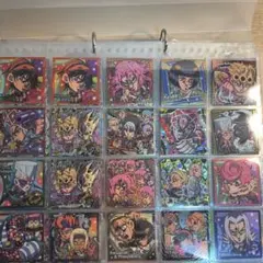 ダンガンロンパ15周年記念展 箔押しスクエア缶バッジ 喜怒哀楽