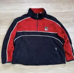 NEW YORK RANGERS フリースジャケット レッド、ネイビー