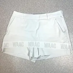 WAAC ワック ゴルフ インナー付き ストレッチスカート L ホワイト デビルのサムネイル