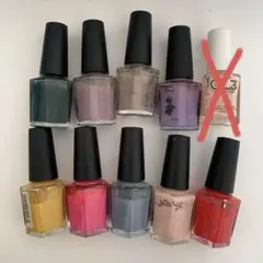 【お得・残量多】マニキュアポリッシュ9本セット シャレドワ・OPI・noiro