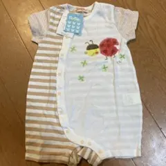 TINKERBELL ストライプロンパース 70cm