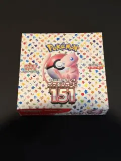 151 シュリンク無し　ぺりぺり付き ポケモンカード151 BOXシュリンク無しペリペリ有り｜Yahoo!フリマ（旧