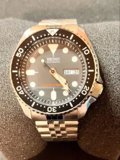 最終値下げ！SEIKO SKX007ブラックボーイ7S26-0020極美品！