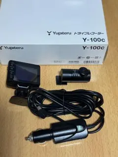 yupiteru ドラレコ 新品未使用 夜間も鮮明記録、前後2カメラドラレコのカー量販店向けモデル