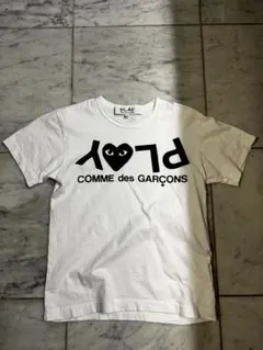 PLAY COMME des GARÇONS Tシャツ ホワイト S ❗️正規品❗️