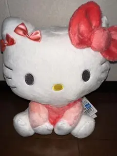 圧縮なし！ リボンおすわりドール BIGタイプ ハローキティ