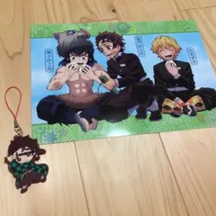 くら寿司　鬼滅の刃　下敷き　ラバーマスコット