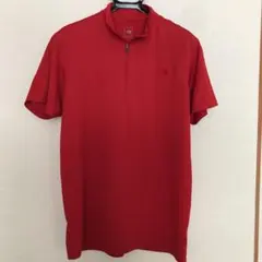 ハーフジップ ポロシャツ