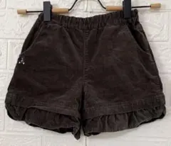 ★ファミリア★キュロットパンツ 裾フリル 120