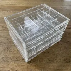 無印良品　アクリルケース　2個セット(2段と1段)
