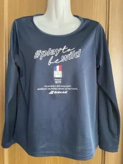 バボラ　テニス　ロンT レディースO ネイビー