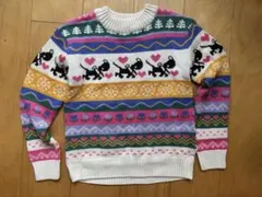 【新品未使用】HEMA カラフルセーター 134-140cm