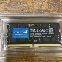 crucial 16GB DDR5-5600 SODIMM メモリ