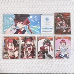ホロライブ hololive Station 記念硬券 カード 宝鐘マリン